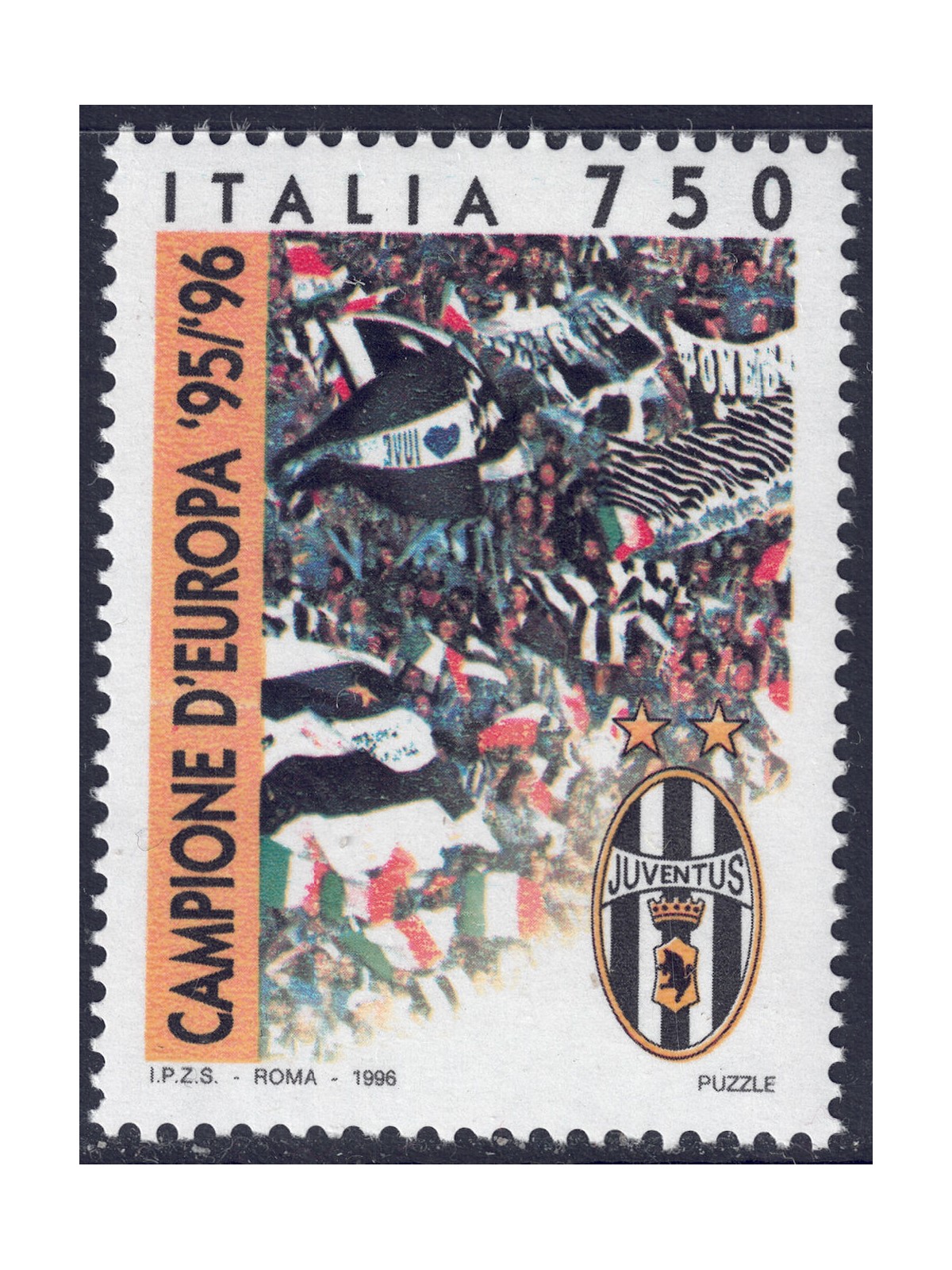 ITALY 1996 Juventus European champions MNH**