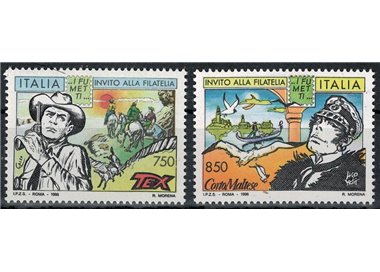 ITALIA 1996 Fumetti 2v MNH**