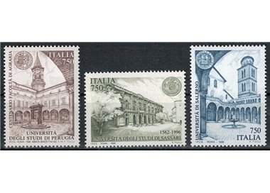 ITALIA 1996 Università 3v MNH**