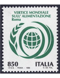 ITALY 1996 Food MNH**