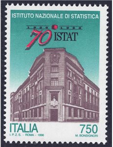 ITALY 1996 ISTAT Anniversary MNH**
