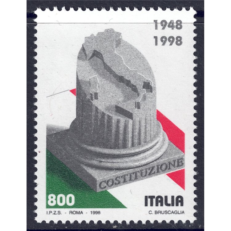 ITALIA 1998 Costituzione MNH**