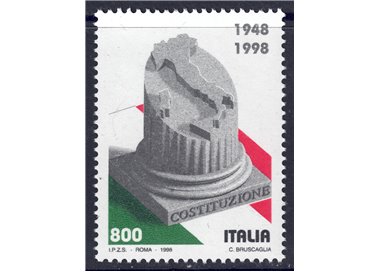 ITALY 1998 Constitution MNH**