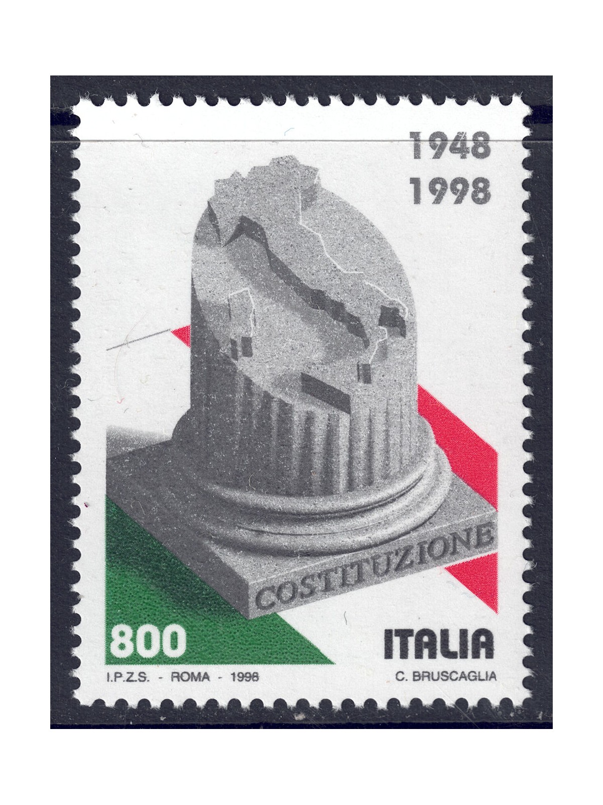 ITALIA 1998 Costituzione MNH**