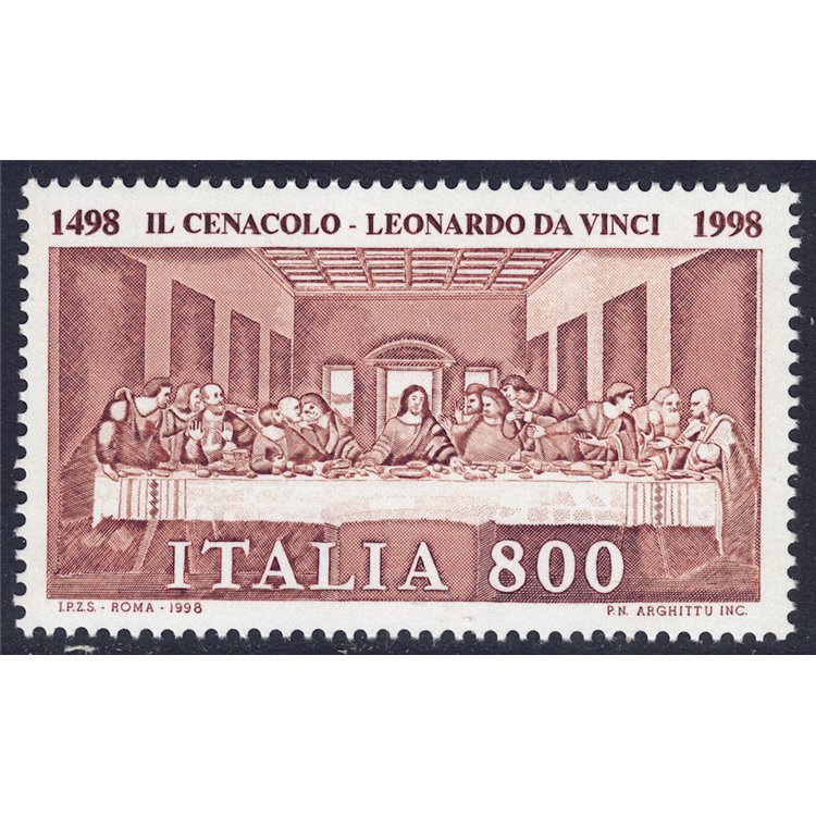 ITALY 1998 Leonardo Da Vinci's Last Supper MNH**