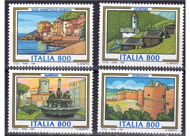 ITALY 1998 Tourism 4v MNH**
