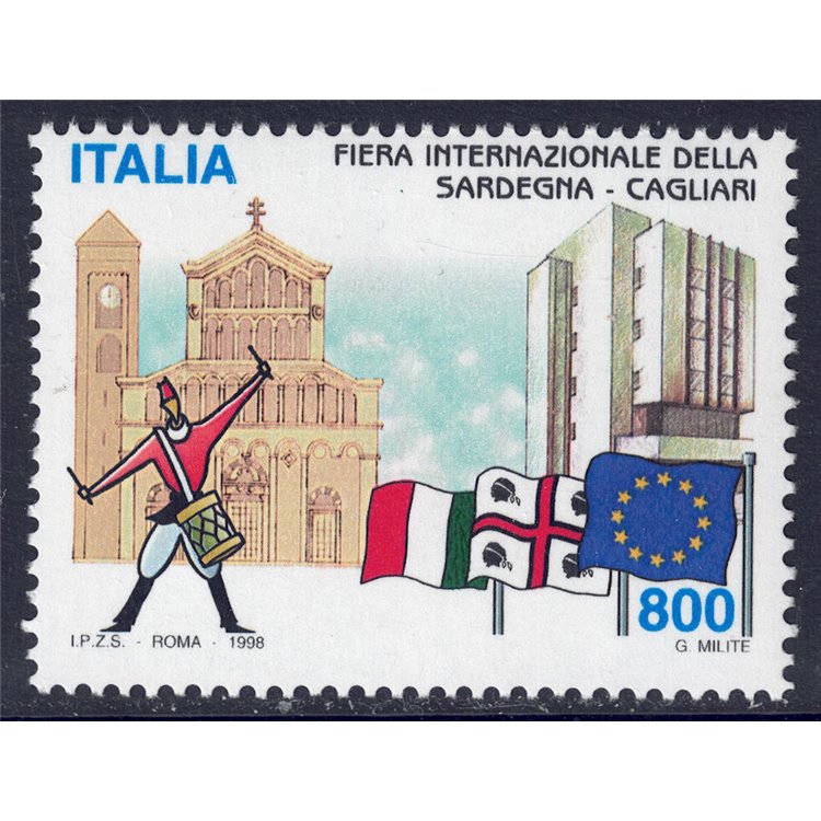 ITALY 1998 Sardinia International Fair MNH**
