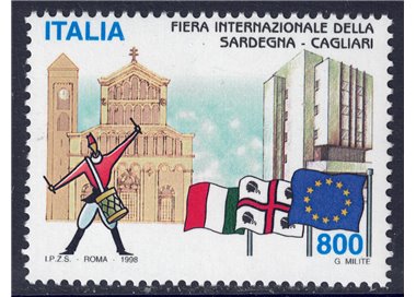 ITALY 1998 Sardinia International Fair MNH**