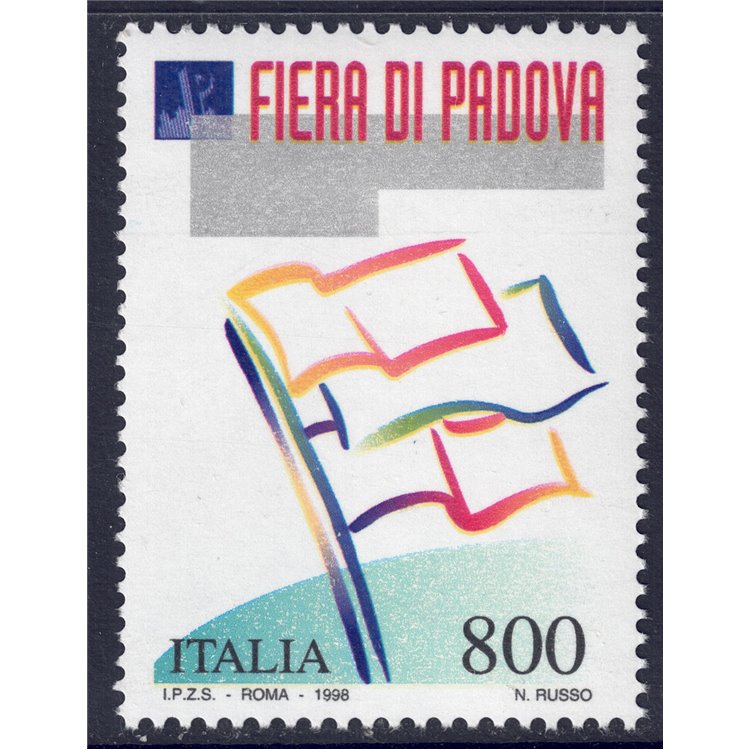 ITALIA 1998 Fiera di Padova MNH**