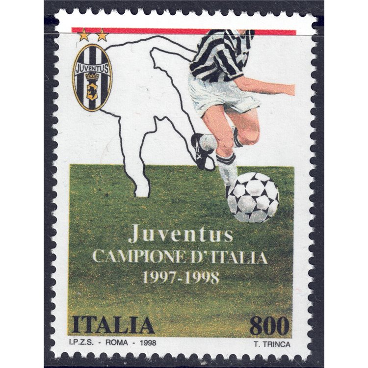 ITALY 1998 Juventus Italian Champions MNH**