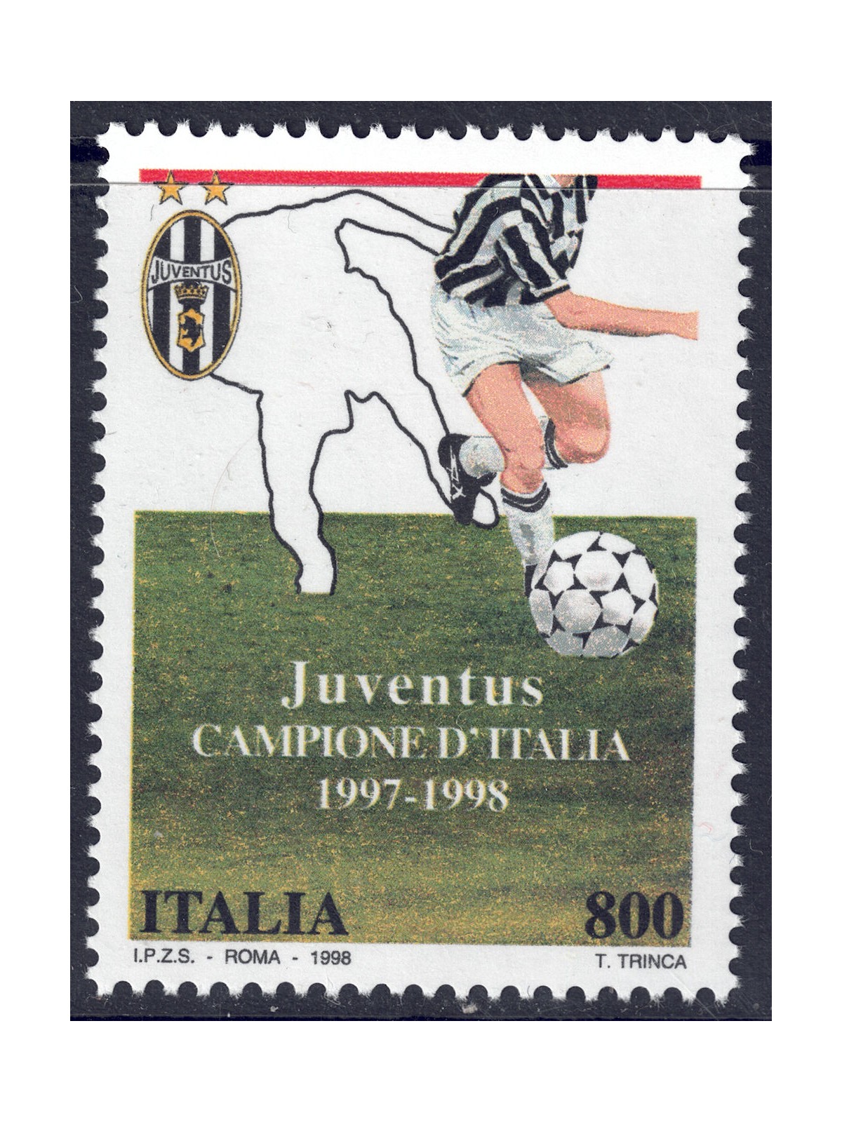 ITALY 1998 Juventus Italian Champions MNH**