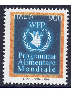 ITALIA 1998 Programma Alimentare Mondiale MNH**