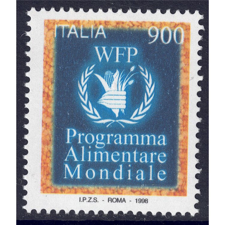 ITALY 1998 World Food Programme MNH**