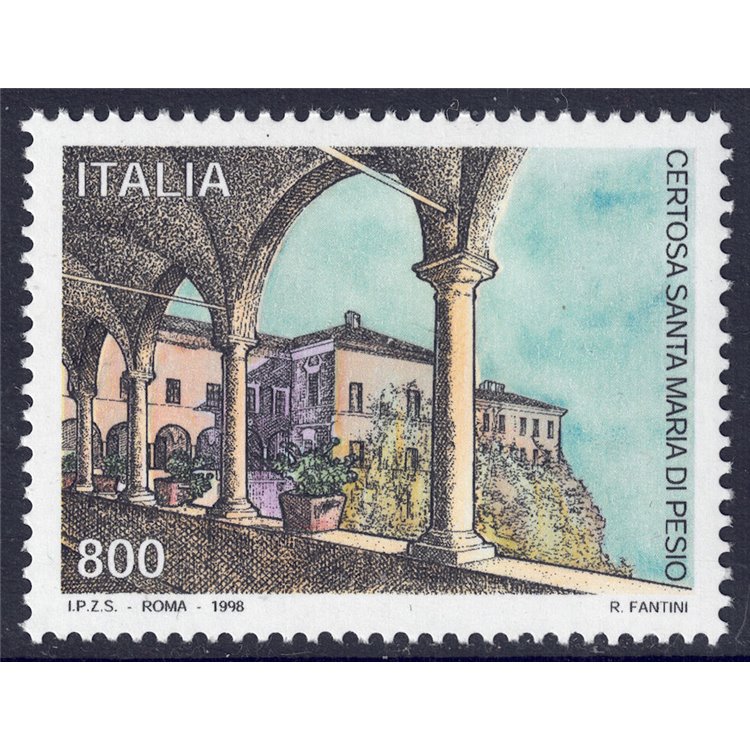 ITALY 1998 Certosa Santa Maria di Pesio MNH**