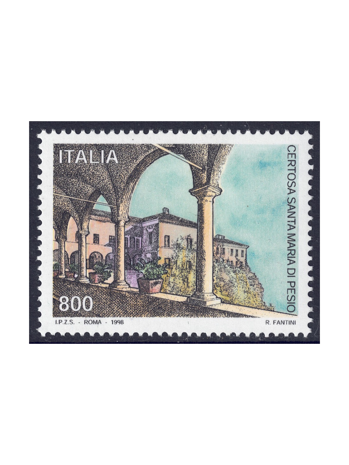 ITALY 1998 Certosa Santa Maria di Pesio MNH**