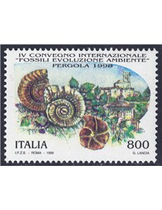 ITALY 1998 Fossils MNH**