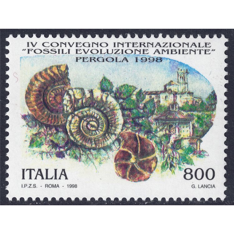 ITALY 1998 Fossils MNH**