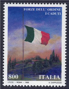 ITALIA 1998 Forze dell'Ordine (I Caduti) MNH**