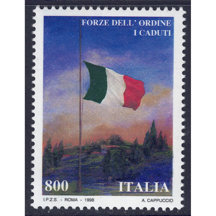 ITALIA 1998 Forze dell'Ordine (I Caduti) MNH**
