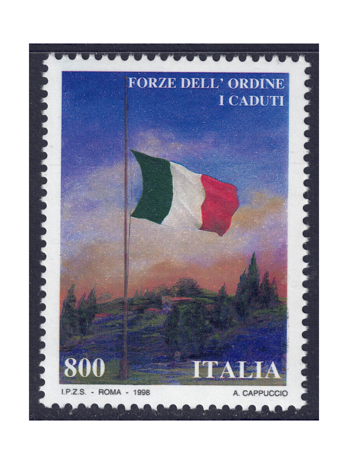 ITALIA 1998 Forze dell'Ordine (I Caduti) MNH**