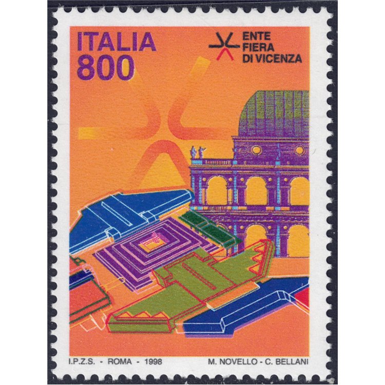 ITALY 1998 Vicenza Fair MNH**