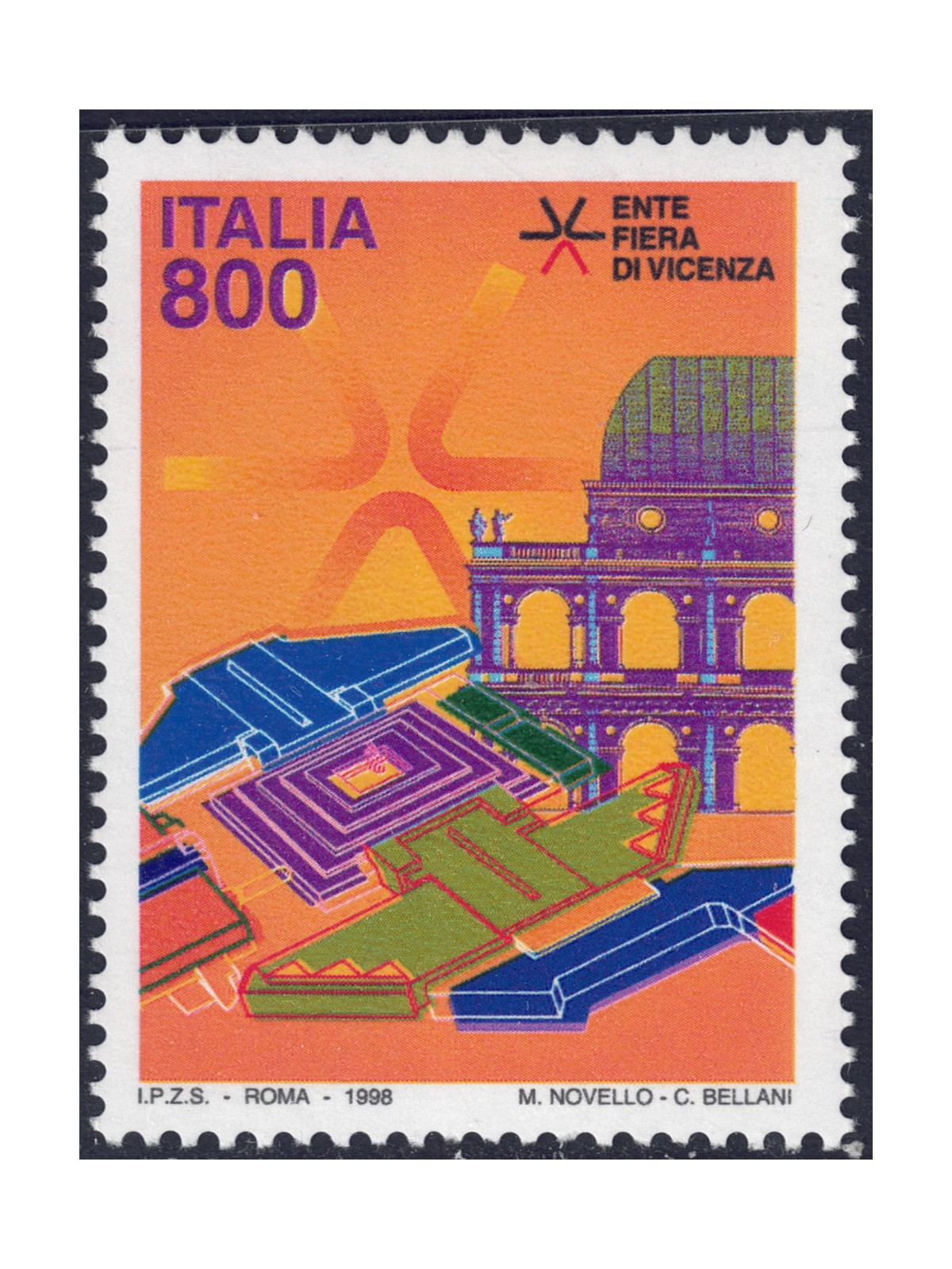 ITALY 1998 Vicenza Fair MNH**