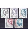 ITALIA 1998 La donna nell'arte 5v MNH**