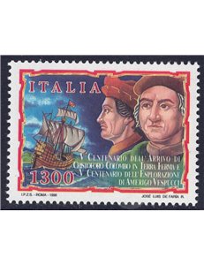 ITALIA 1998 Cristoforo Colombo e Amerigo Vespucci MNH**