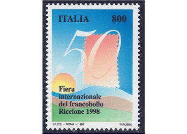 ITALY 1998 Stamp Fair MNH**