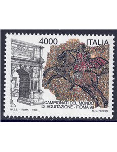 ITALIA 1998 Equitazione MNH**