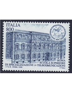 ITALY 1998 Telecommunications school MNH**