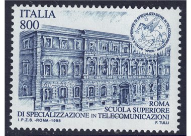 ITALIA 1998 Scuola telecomunicazioni MNH**