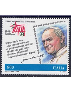 ITALY 1998 Stamp Day MNH**