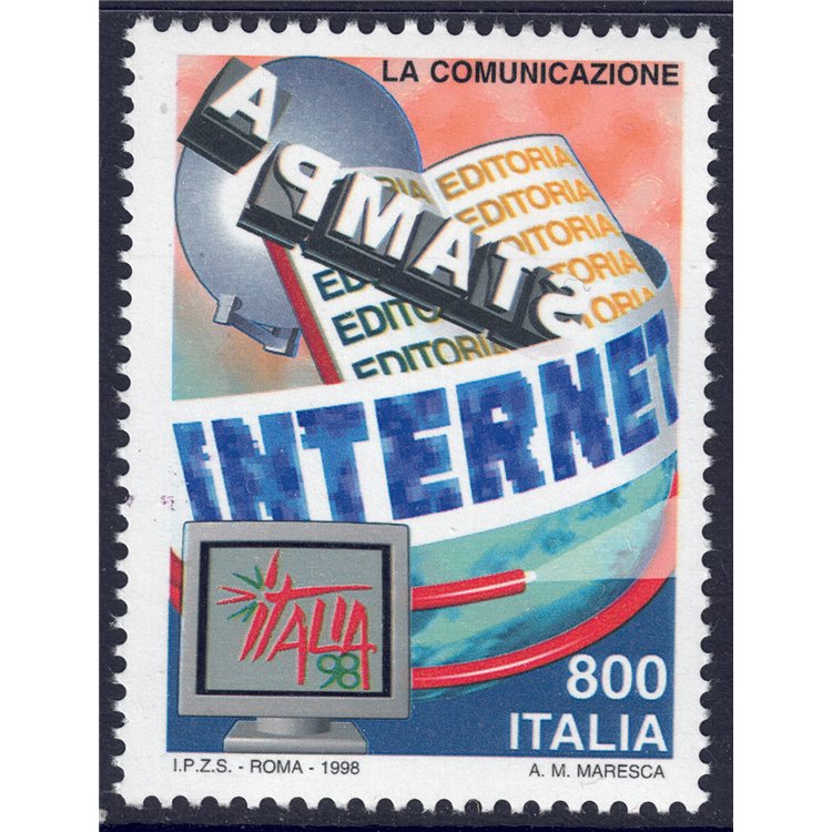 ITALIA 1998 Giornata della Comunicazione MNH**
