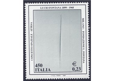 ITALY 1999 Lucio Fontana MNH**