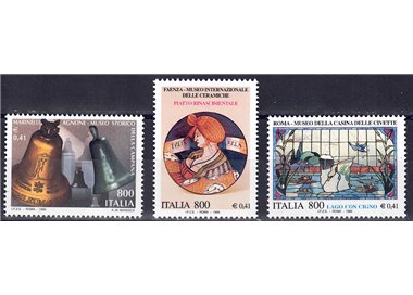 ITALY 1999 National Museums 3v MNH**