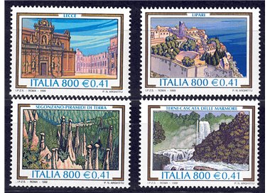 ITALY 1999 Tourism 4v MNH**