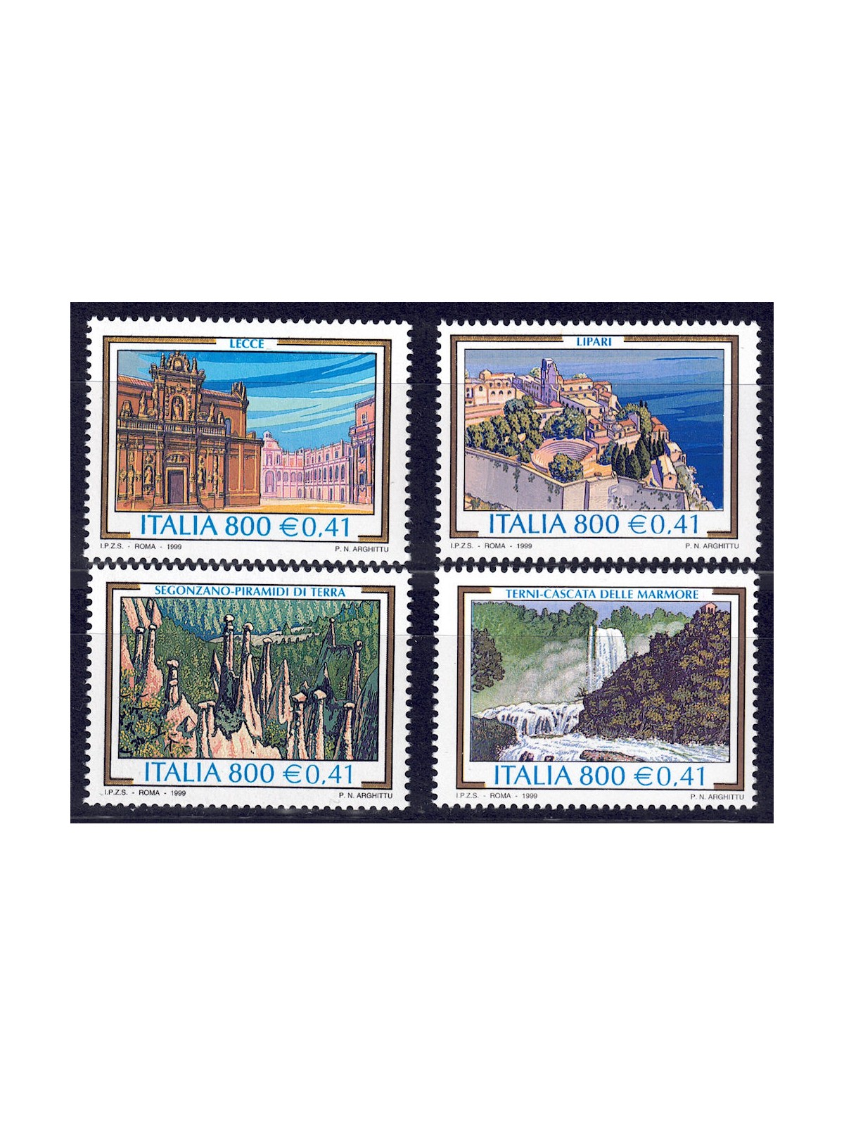 ITALIA 1999 Turismo 4v MNH**