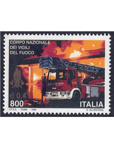 ITALIA 1999 Vigili del fuoco MNH**
