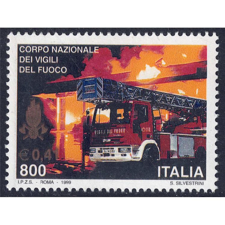 ITALY 1999 Firefighters MNH**