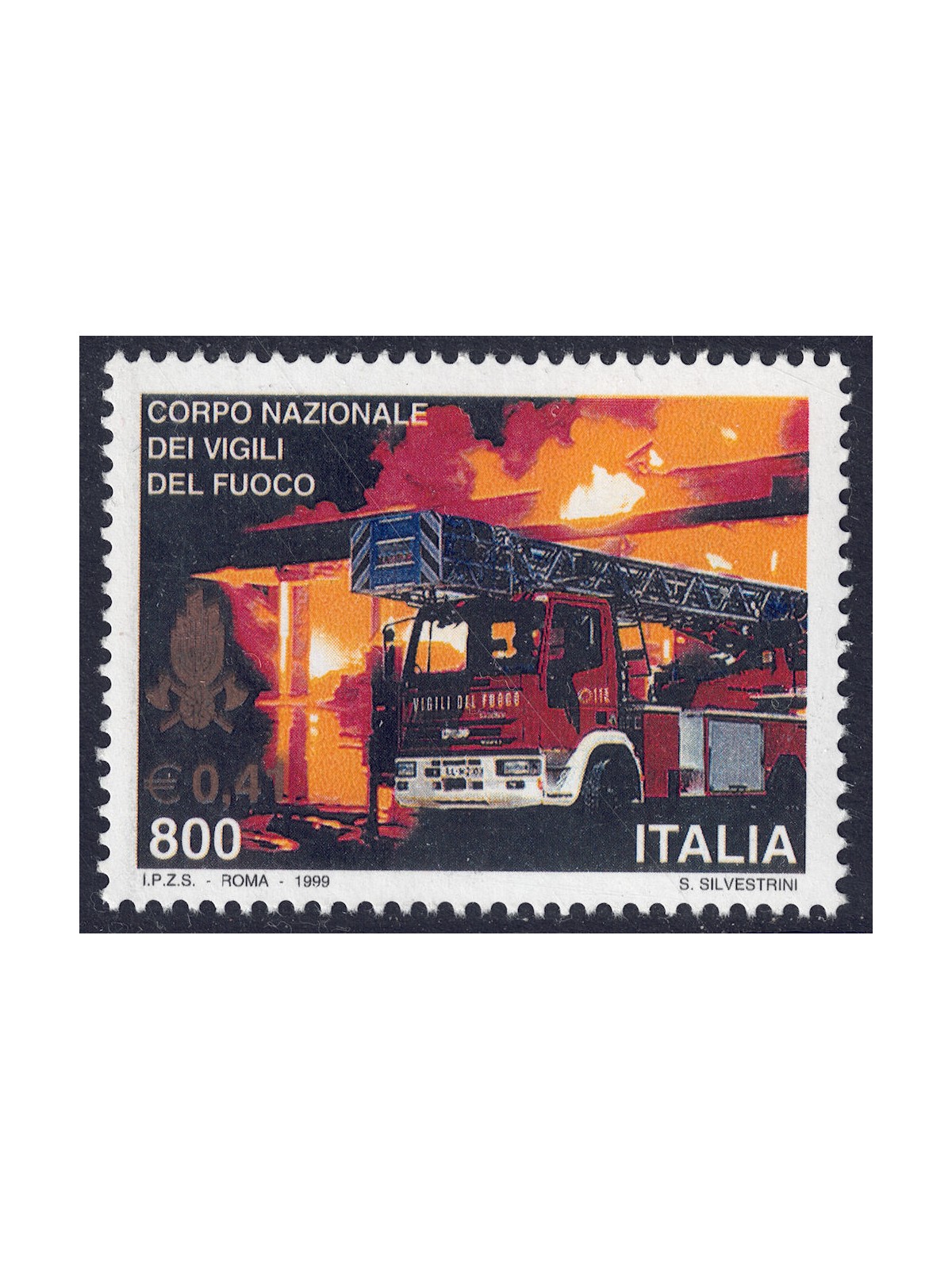 ITALY 1999 Firefighters MNH**