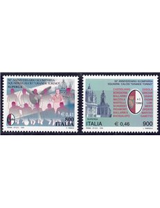ITALIA 1999 Grande Torino 2v MNH**