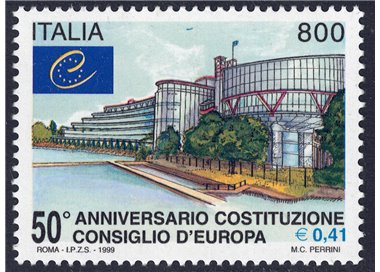 ITALY 1999 Council of Europe MNH**