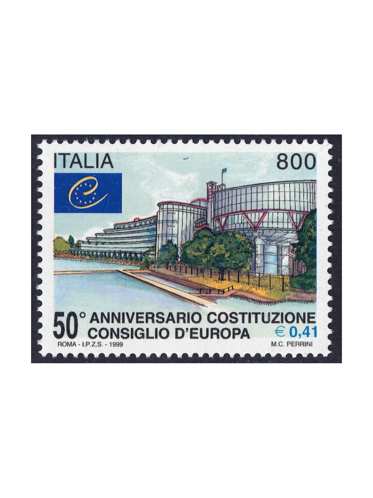 ITALY 1999 Council of Europe MNH**