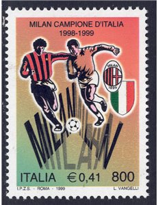 ITALIA 1999 Milan Campione d'Italia MNH**