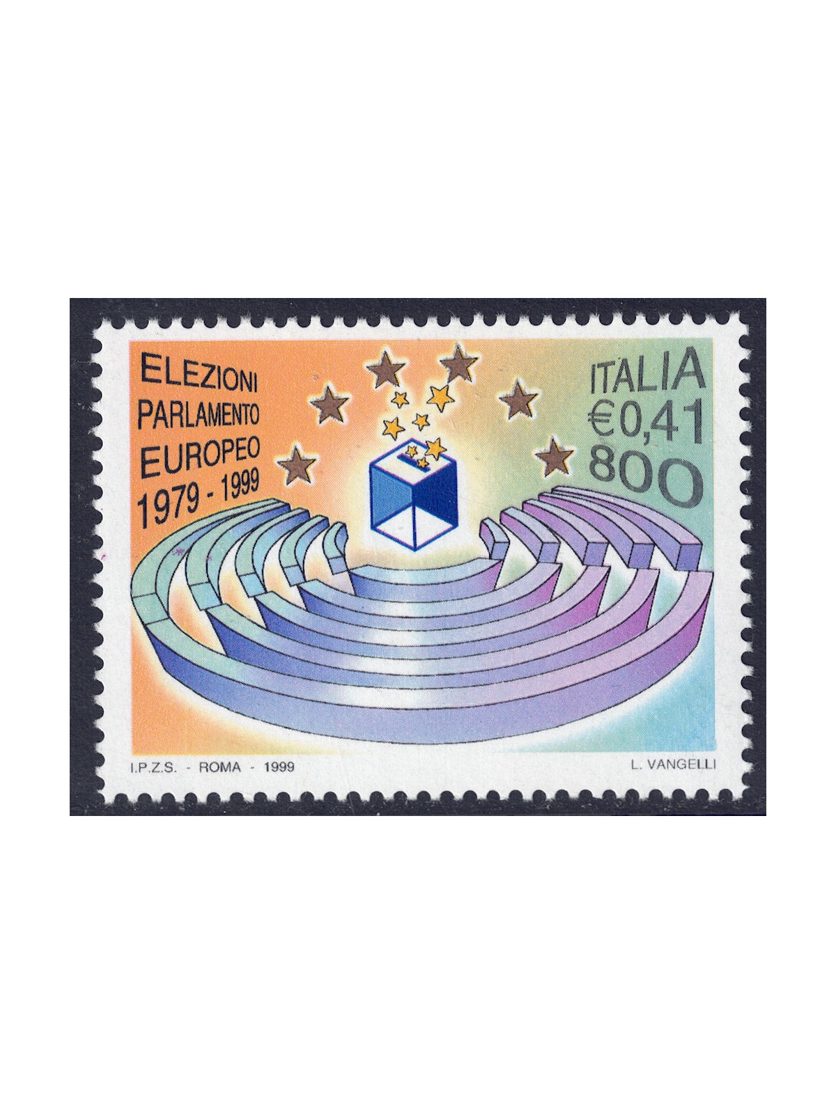 ITALIA 1999 Parlamento europeo MNH**