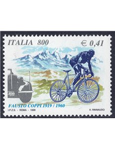 ITALY 1999 Fausto Coppi MNH**