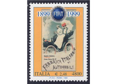 ITALIA 1999 Centenario Fiat MNH**