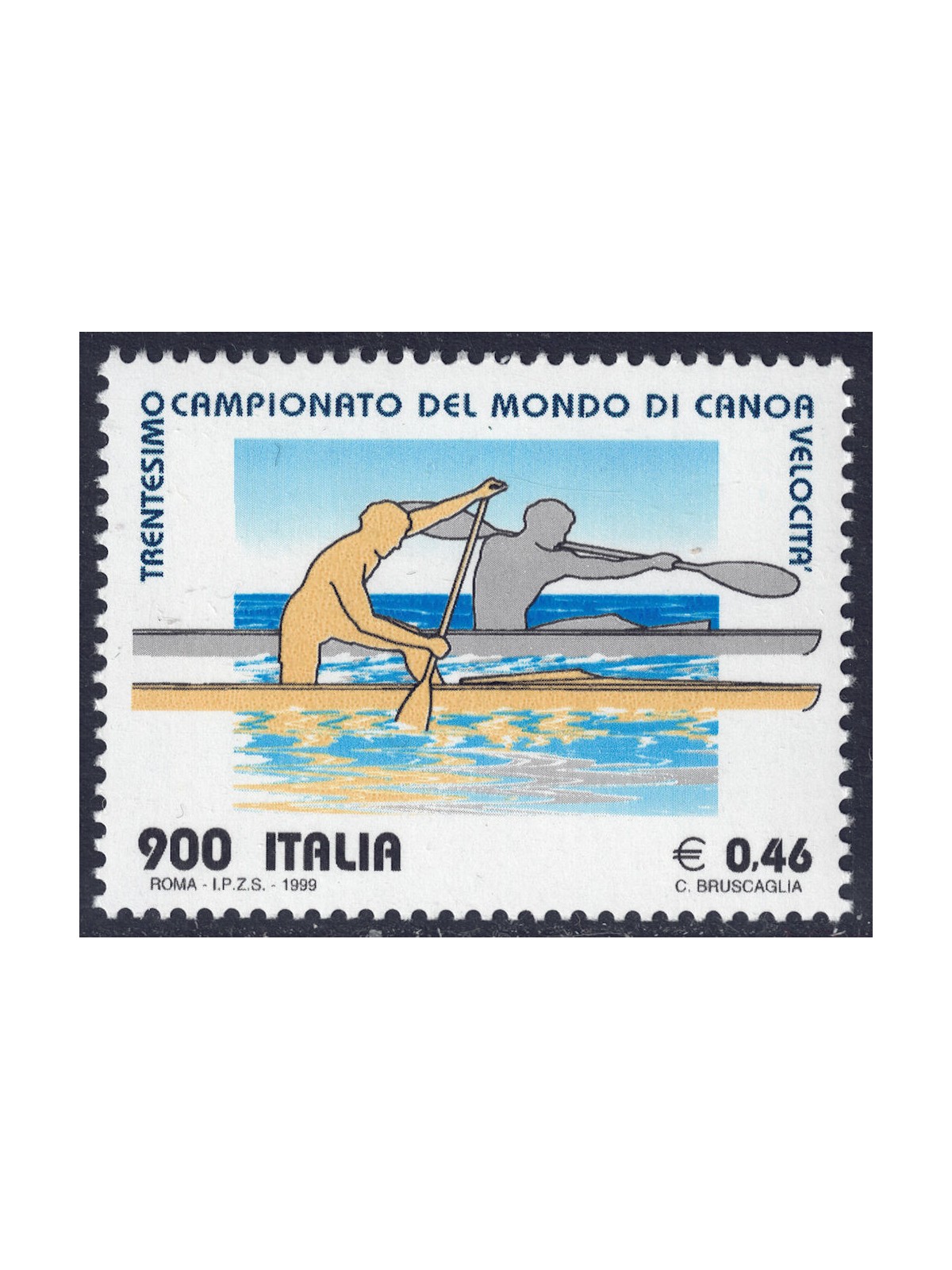 ITALY 1999 Canoe World Championships MNH**