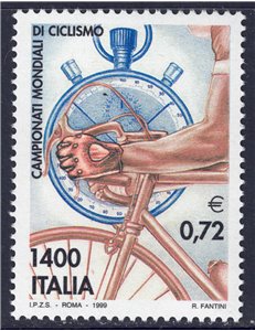ITALY 1999 World Cycling Championships MNH**